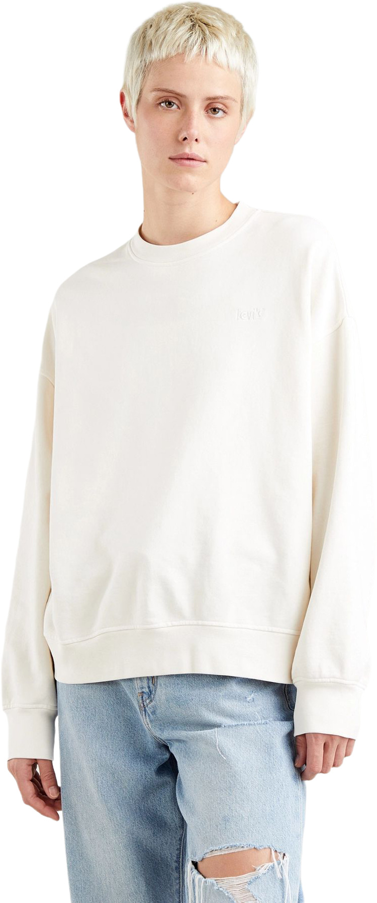 

Свитшот женский Levi's A0886-0021 белый S, A0886-0021