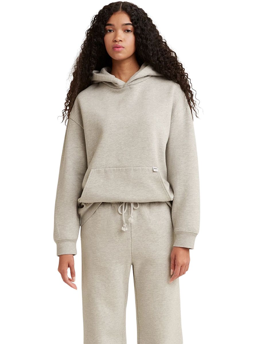 

Худи женское Levi's A1565-0001 серое XS, A1565-0001