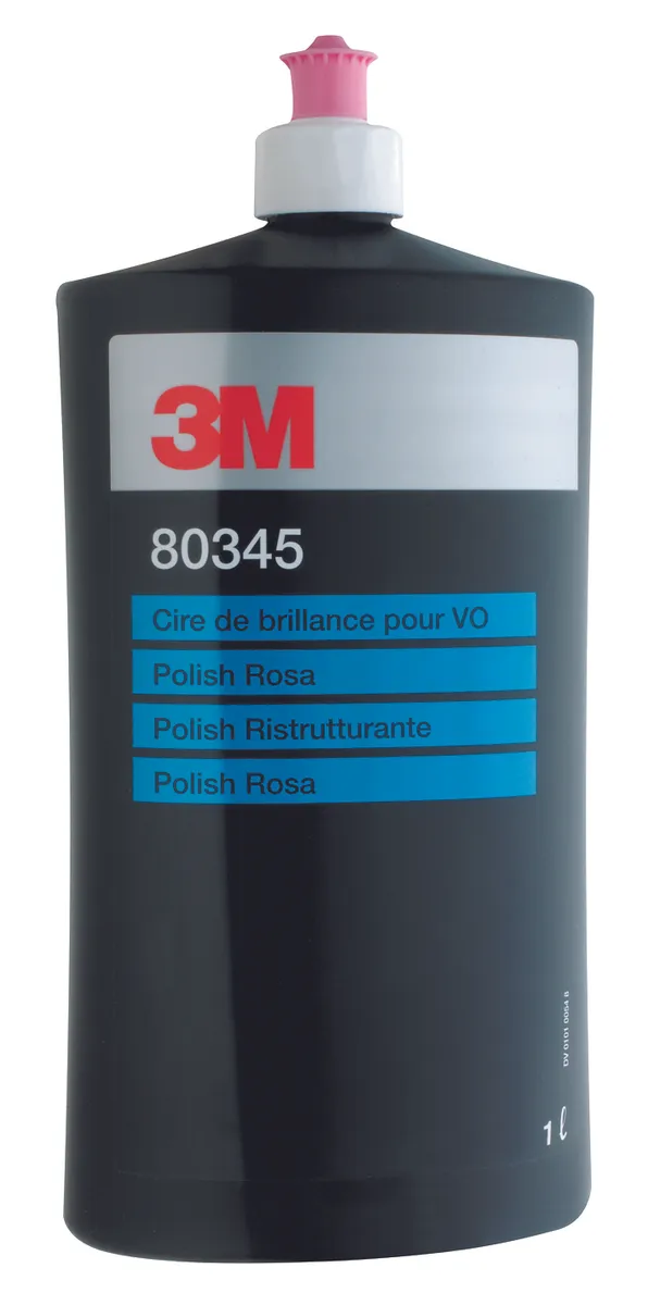 

Полировальная паста 3M 80345 Polish Rosa, розовый колпачок, 1 кг, 80345