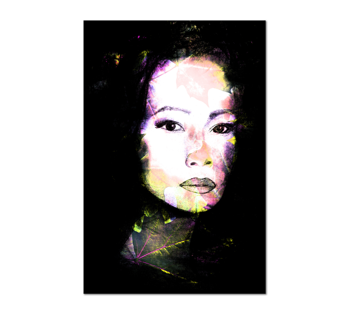 

Картина интерьерная на холсте Poly Print Art Люси Лью 40х60 см.