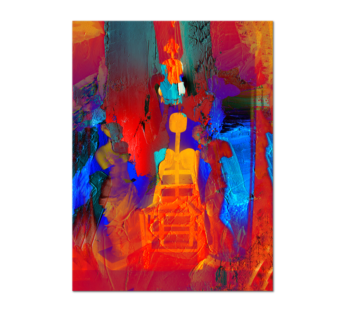 

Картина интерьерная на холсте Poly Print Art Выставка 40х30 см.