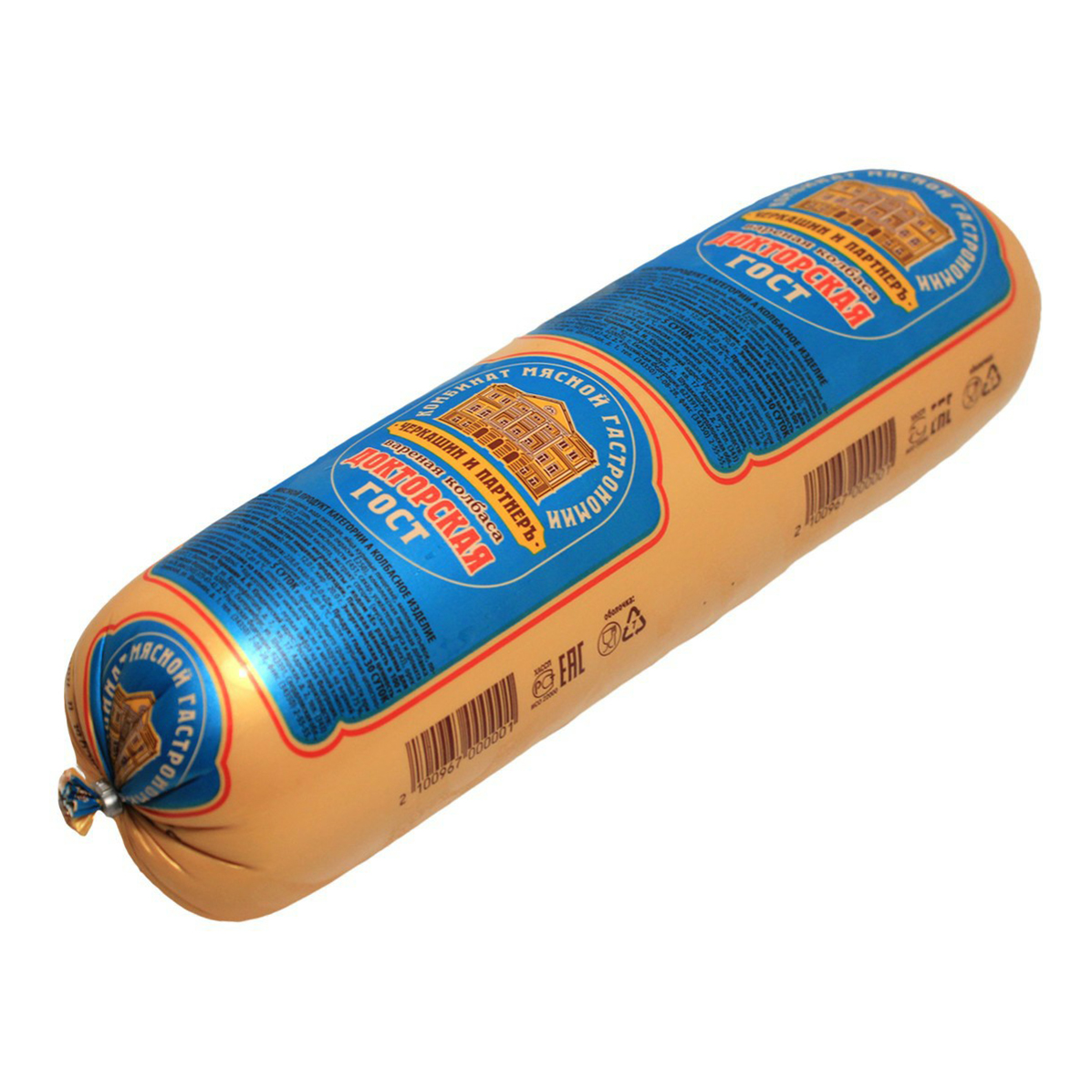 

Колбаса вареная Черкашин и Партнеръ Докторская +-500 г