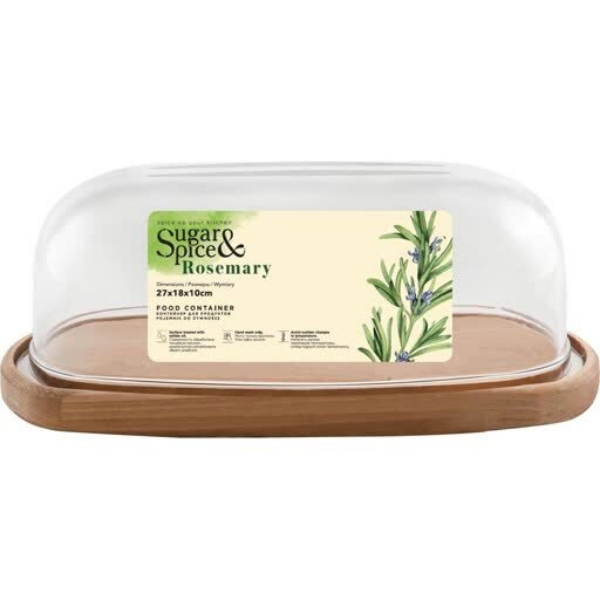

Контейнер для продуктов Sugar and Spice Barberry 29х17х11, Прозрачный