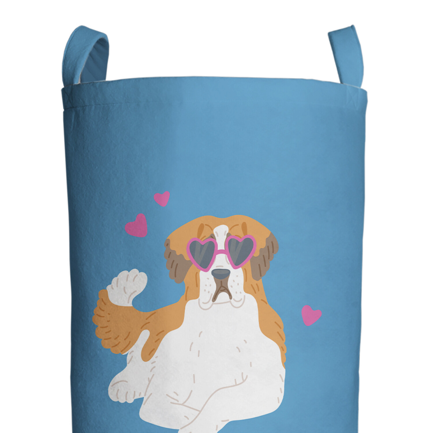 

Корзина для игрушек и белья, мягкий органайзер JoyArty Деловой пес 60х40 см, Деловой пес