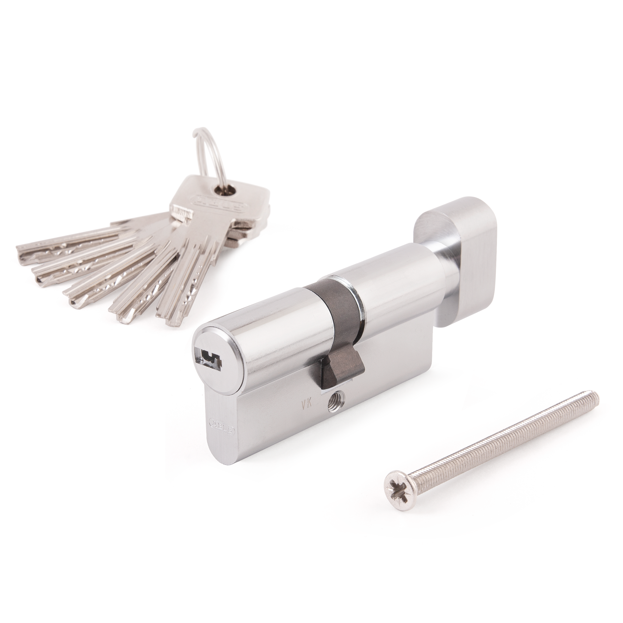 Ключевой цилиндр ABUS KD6N Z30/K40 KD W/5 TL-KEYS C/BLISTER (81498)