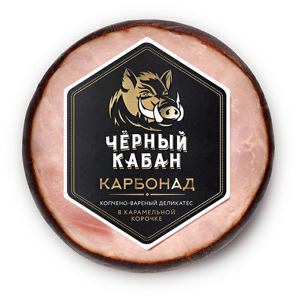 

Карбонад копчено-вареный Черный Кабан +-600 г