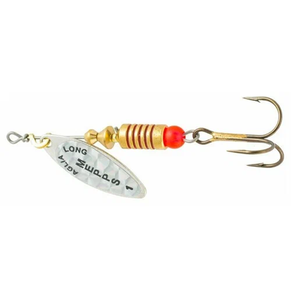 

Блесна Mepps Aglia Long Rainbow №1 silver, Серебристый, Aglia Long Rainbow