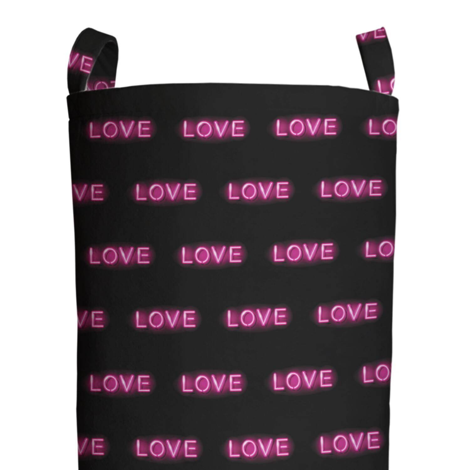 

Корзина для игрушек и белья, мягкий органайзер JoyArty love 60х40 см, love