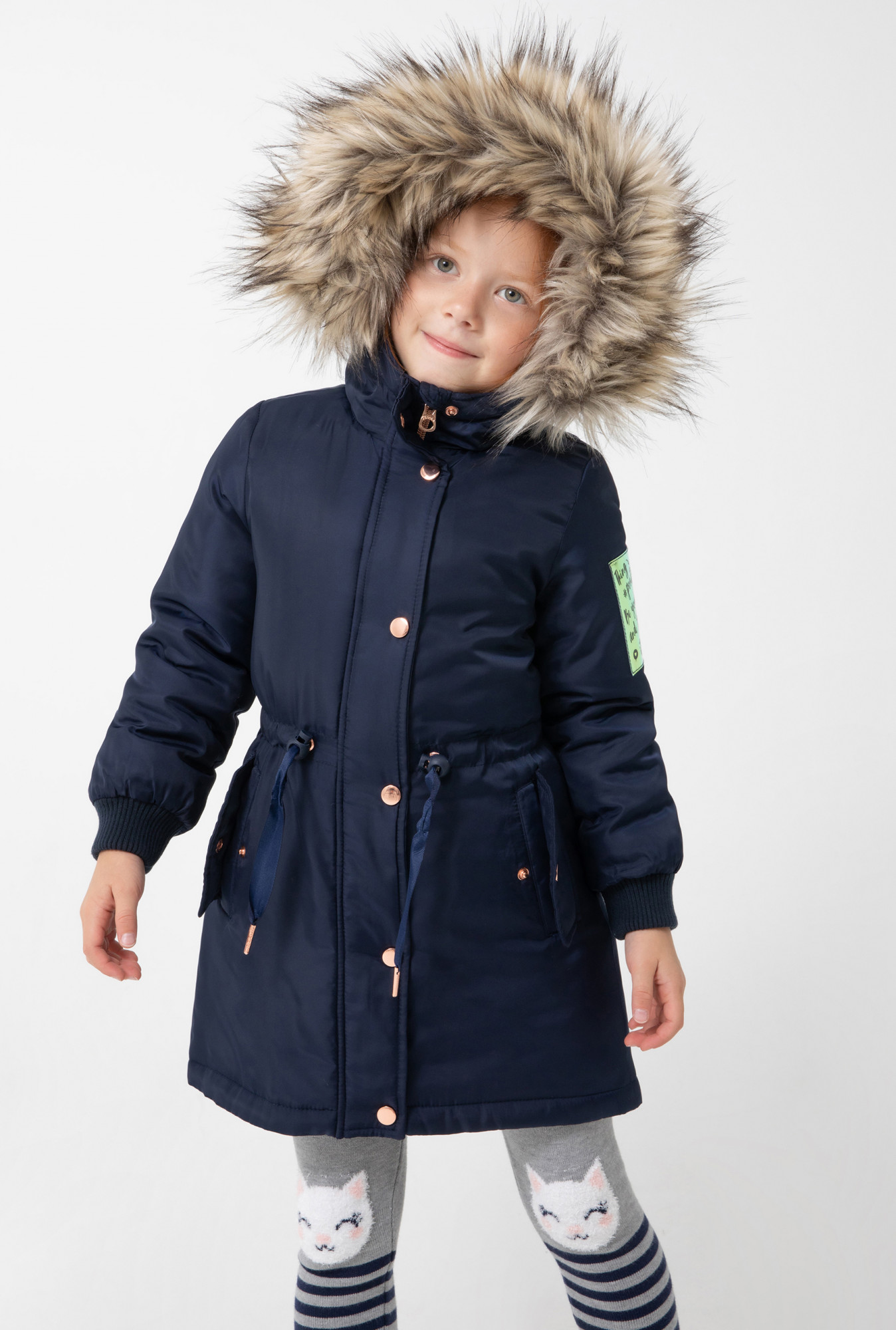 фото Куртка детская acoola 20220770002 цв. холодный синий р. 110