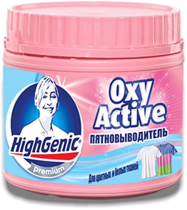 Пятновыводитель HighGenic Oxy Active 500 г 823₽