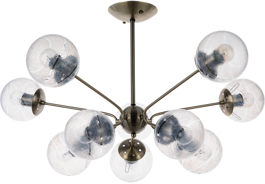 

Люстра на штанге Meissa Arte lamp с поддержкой Алиса A4164PL-10AB-A, A4164PL-10AB-A
