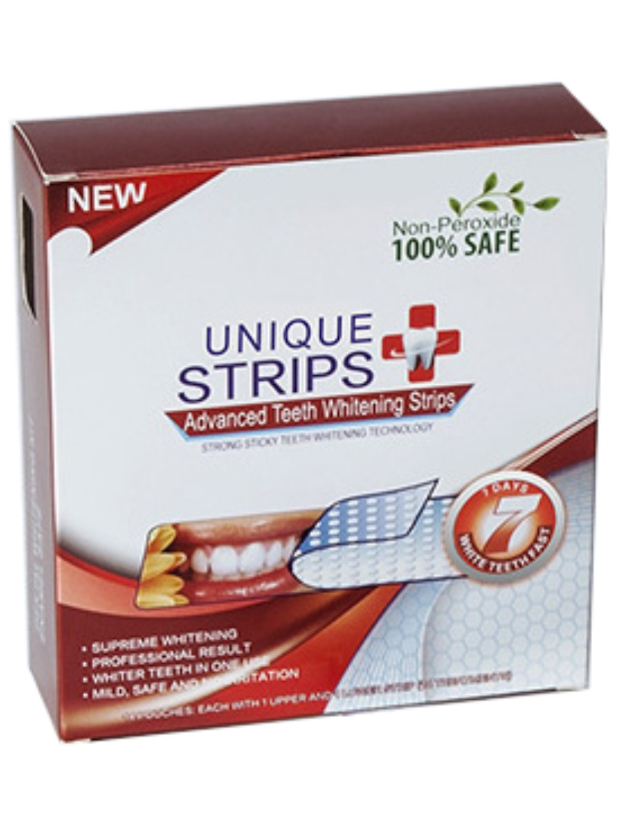 

Отбеливающие полоски Unique Strips для зубов
