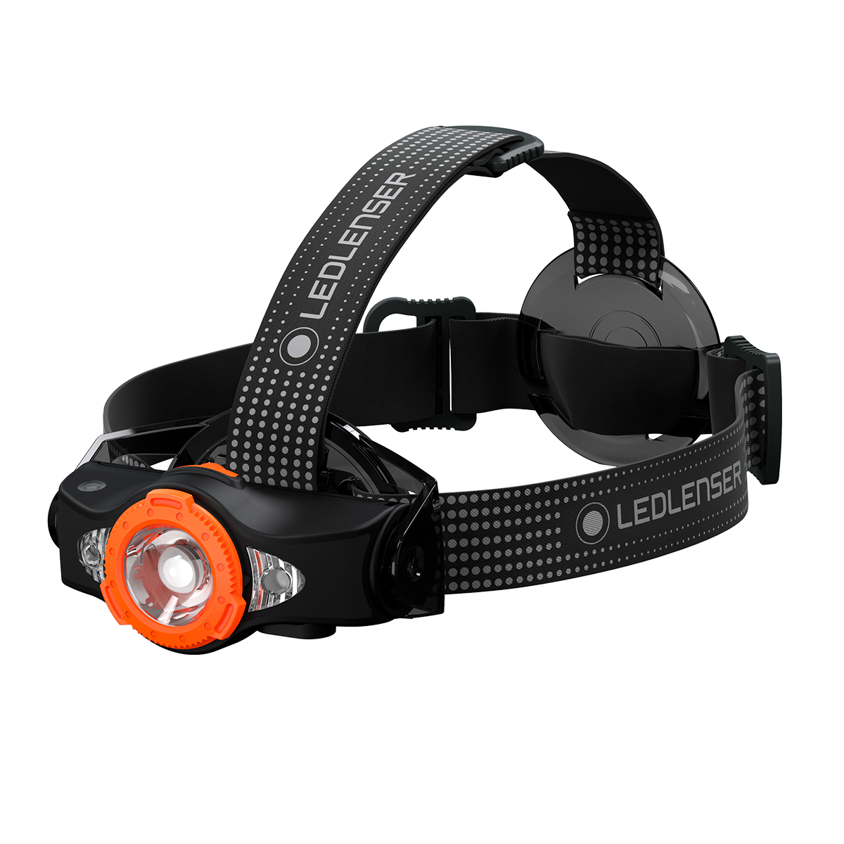 фото Фонарь светодиодный налобный led lenser mh11, черно-оранжевый, 1000 лм, аккумулятор