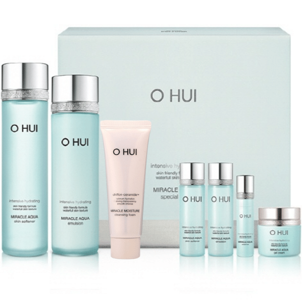 OHUI Увлажняющий набор MIRACLE AQUA 2set