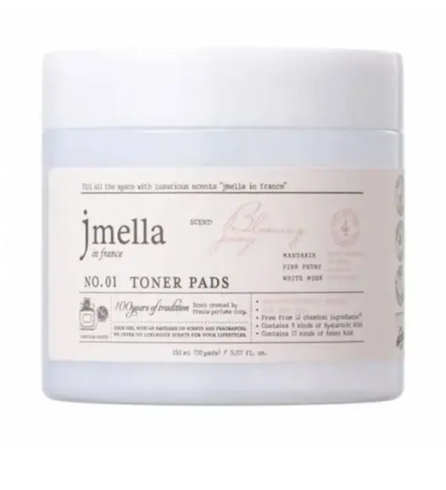 JMELLA Пилинг-пэды 70 штIN FRANCE BLOOMINGPEON TONER PADS