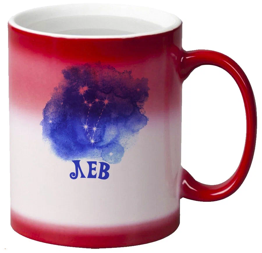 

Кружка CoolPodarok Знаки зодиака.Лев