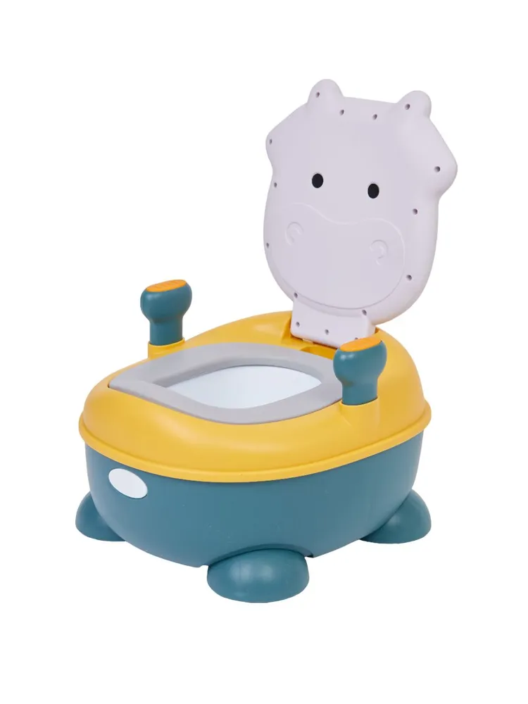 

Горшок детский Bombitto KIDS с крышкой желтый, Желтый