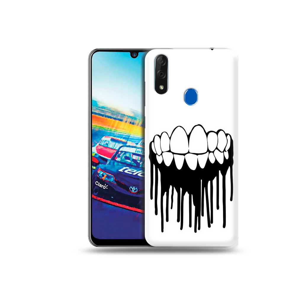 Чехол MyPads Tocco для ZTE Blade V10 зубы (PT136503.455.372)