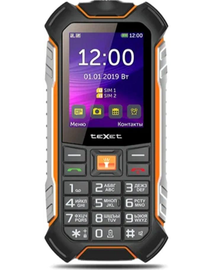 

Мобильный телефон TEXET TM-530R цвет черный, TM-530R