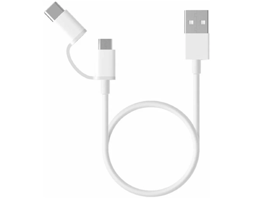 Xiaomi Mi 2-in-1 USB Cable Micro USB to Type C (30cm) [SJV4083TY]