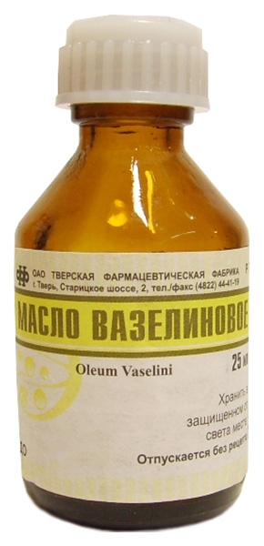 Купить Вазелиновое масло для внутреннего и наружного применения 25 мл, Тверская фармацевтическая фабрика