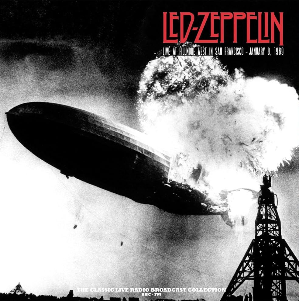 

Led Zeppelin Live At Fillmore West, San Francisco 1969 Grey Marble Vinyl LP
