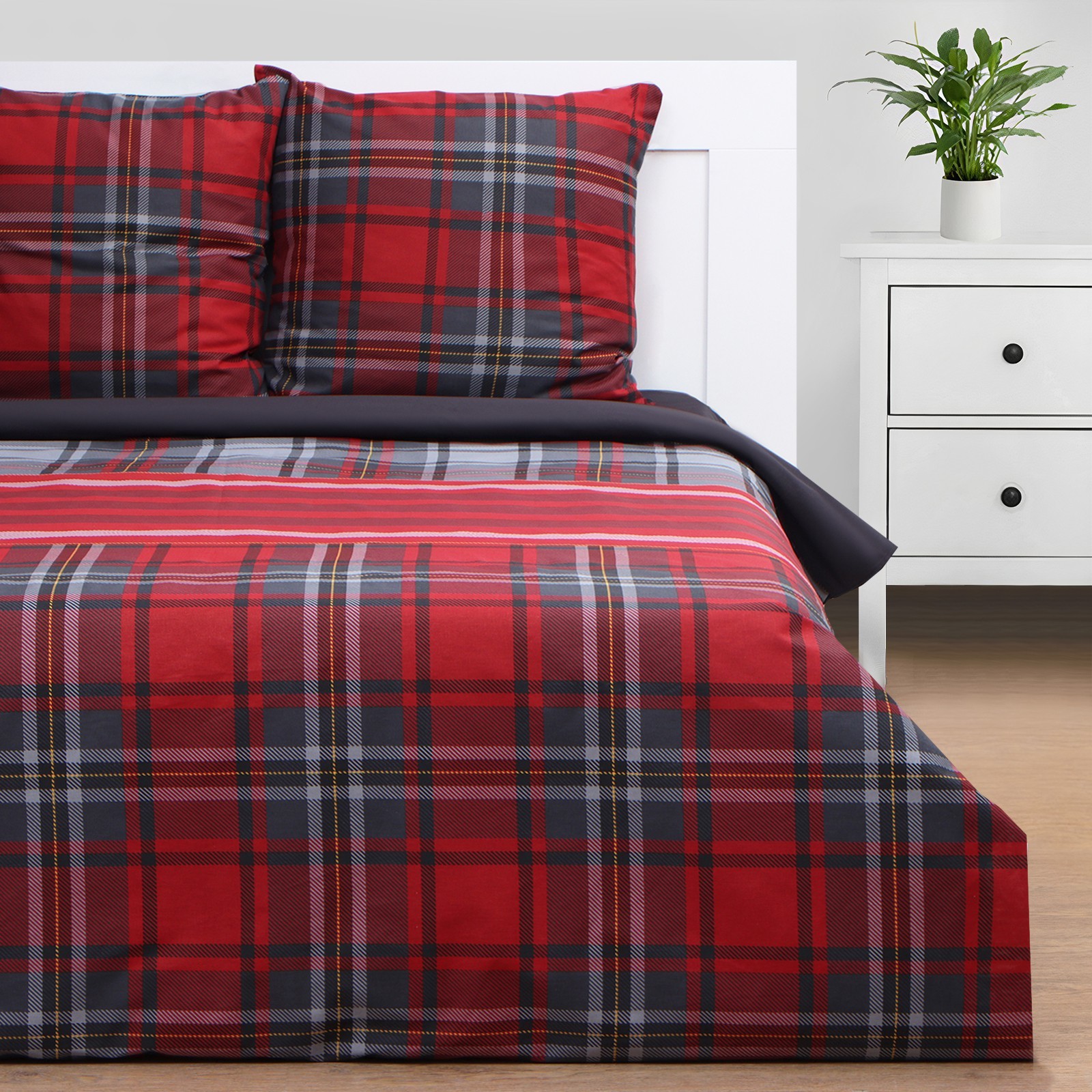 

Постельное Белье Этель Scottish holidays 2-спальное Бязь (70х70 2 шт), ГОСТ-Р