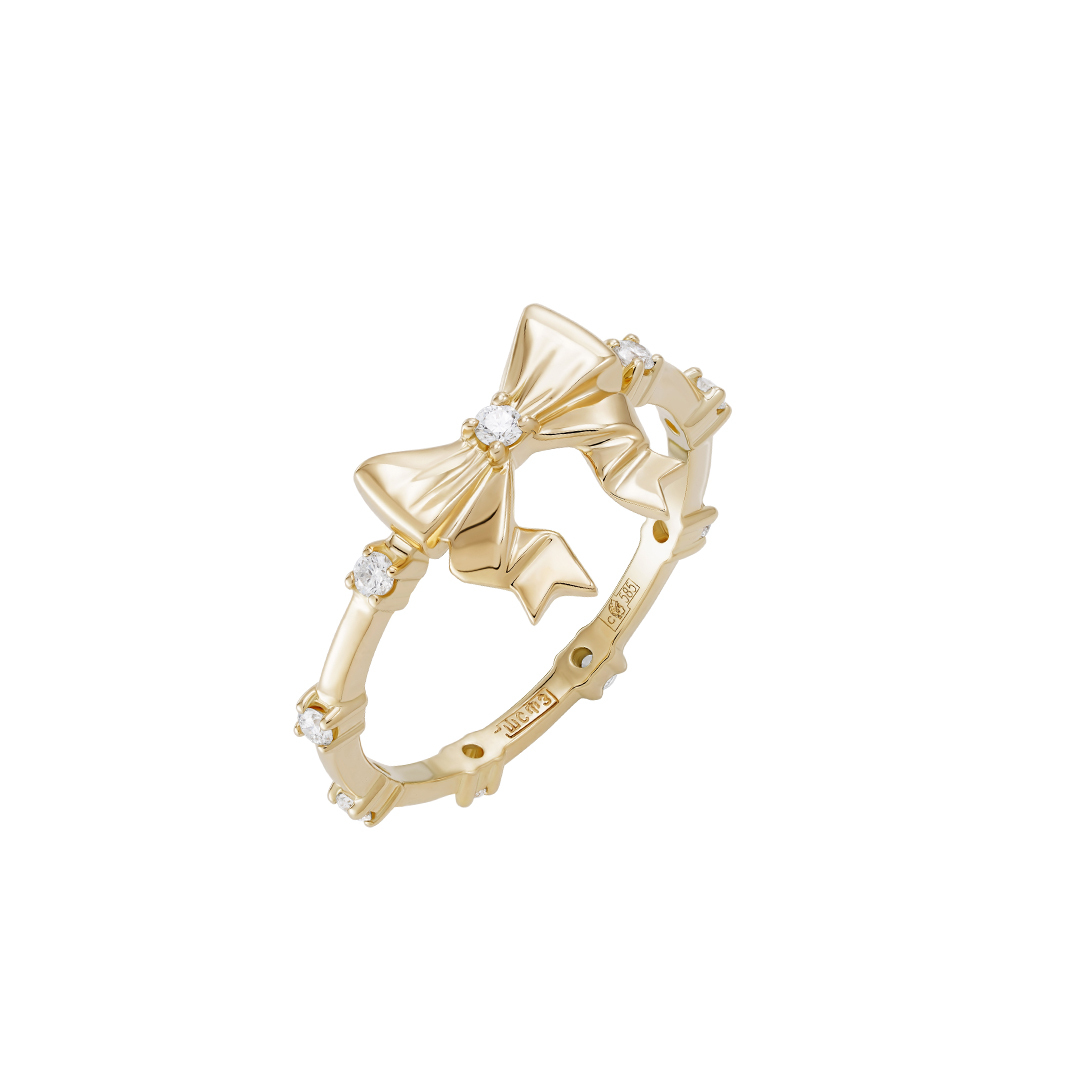 Кольцо из золота с бриллиантом р.16 Natasha Libelle 0101.3160.3315.01