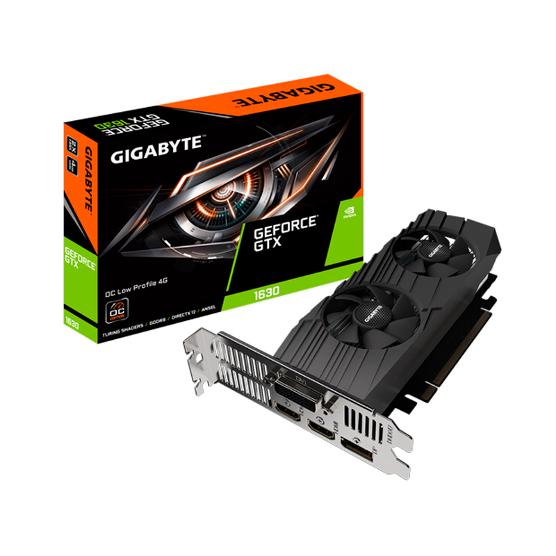 фото Видеокарта gigabyte nvidia geforce gtx 1630 (gv-n1630oc-4gl)