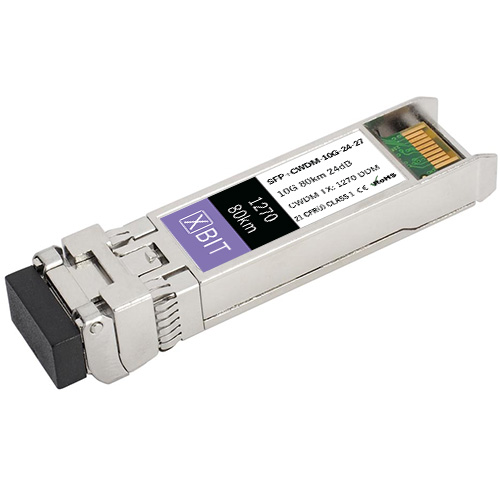 Модуль XBIT SFP+CWDM-10G-23-27 (S10GC6027) серебристый