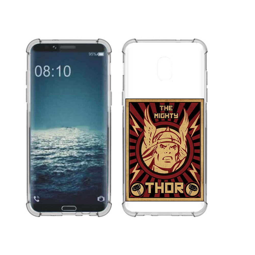 

Чехол MyPads Tocco для Samsung Galaxy J3 тор лицо (PT226926.574.646), Прозрачный, Tocco