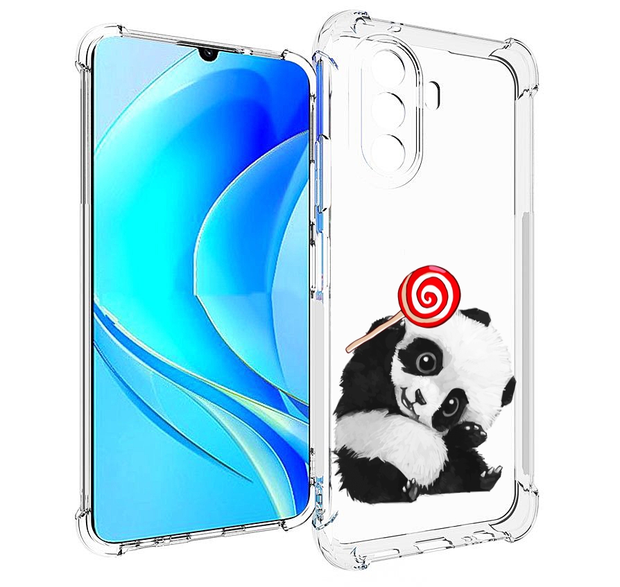

Чехол MyPads панда с леденцом для Huawei Nova Y70 / Nova Y70 Plus (MGA-LX9N), Прозрачный, Tocco