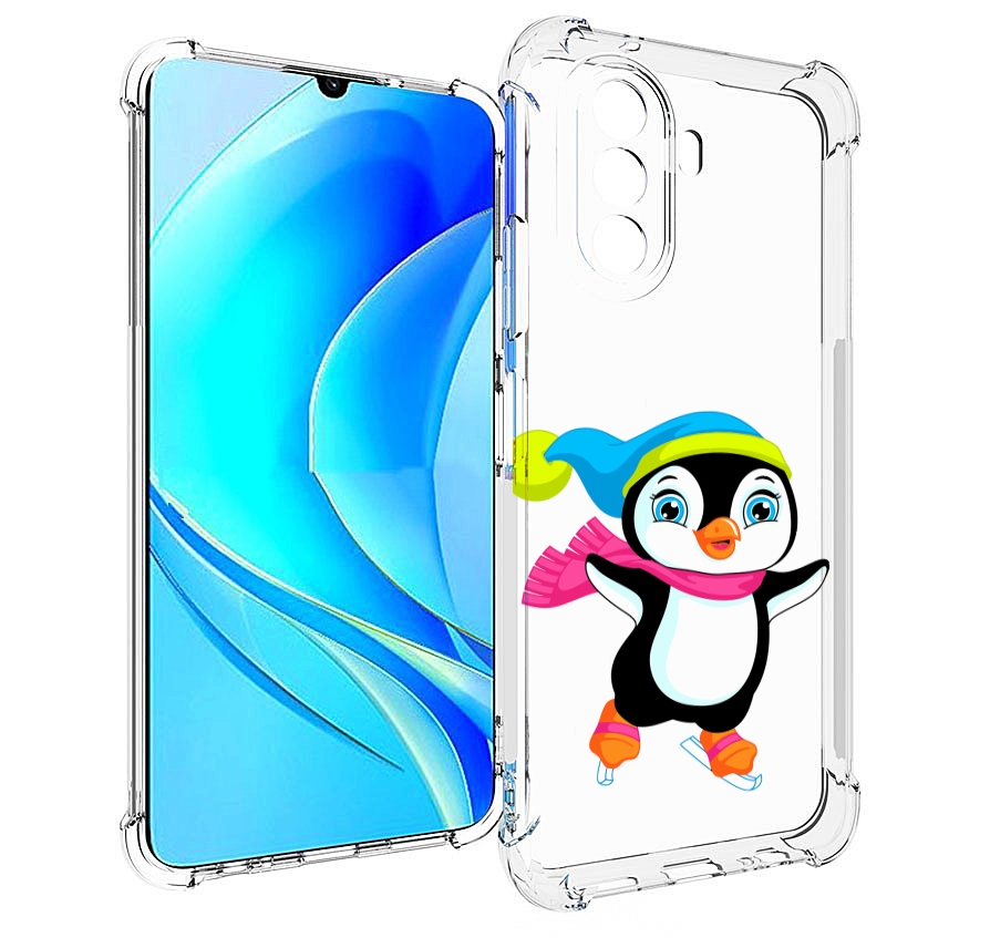 

Чехол MyPads пингвин на коньках для Huawei Nova Y70 / Nova Y70 Plus (MGA-LX9N), Прозрачный, Tocco