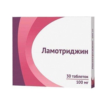 Купить Ламотриджин таблетки 100 мг 30 шт., Озон ООО