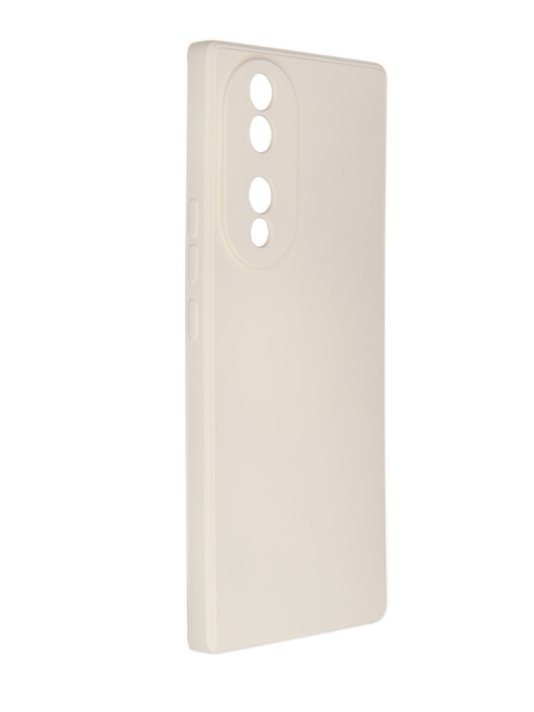 

Чехол BoraSCO для Honor 70 Microfiber White 71105, Белый, Honor 70
