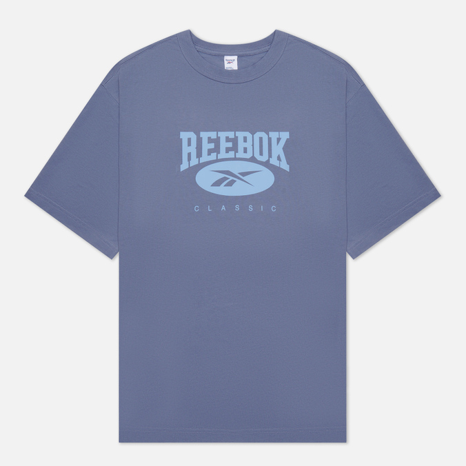 

Мужская футболка Reebok Archive Essentials Big Logo синий, Размер L, Archive Essentials Big Logo