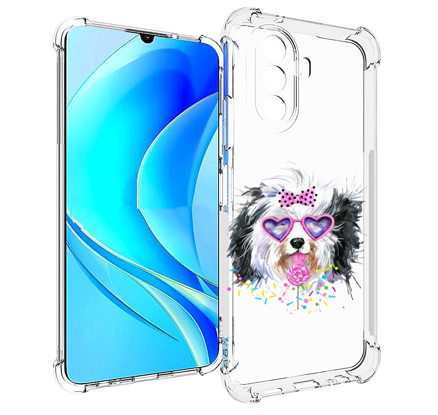 

Чехол MyPads пушистик для Huawei Nova Y70 / Nova Y70 Plus (MGA-LX9N) / Huawei Enjoy 50, Прозрачный, Tocco