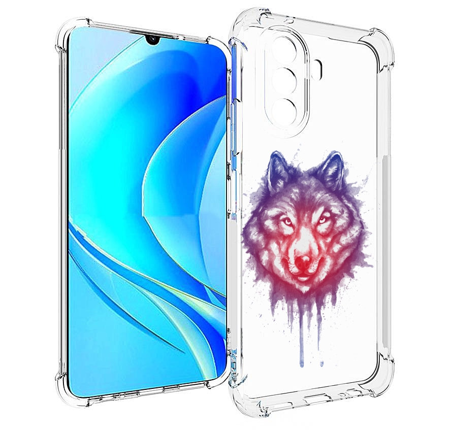 

Чехол MyPads пушистый волк для Huawei Nova Y70 / Nova Y70 Plus (MGA-LX9N), Прозрачный, Tocco