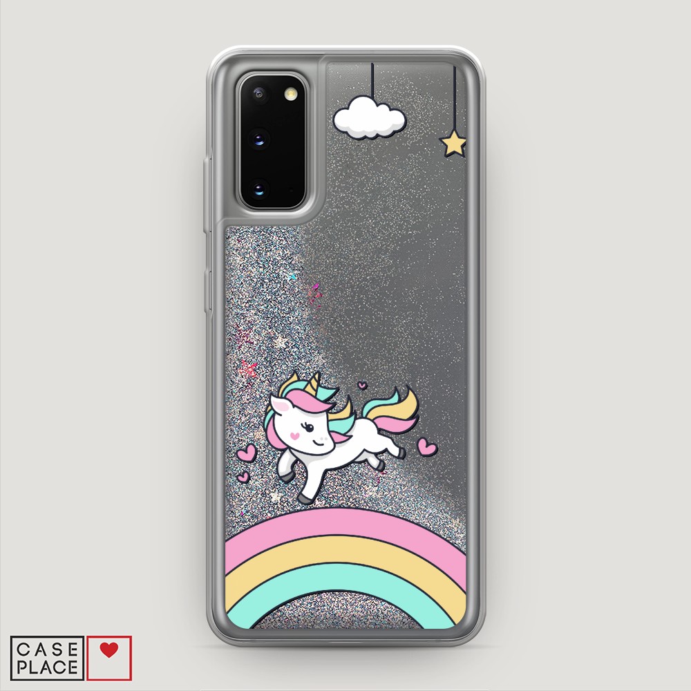 

Чехол Awog на Samsung Galaxy S20 "Единорог на радуге", Разноцветный, 29291-1
