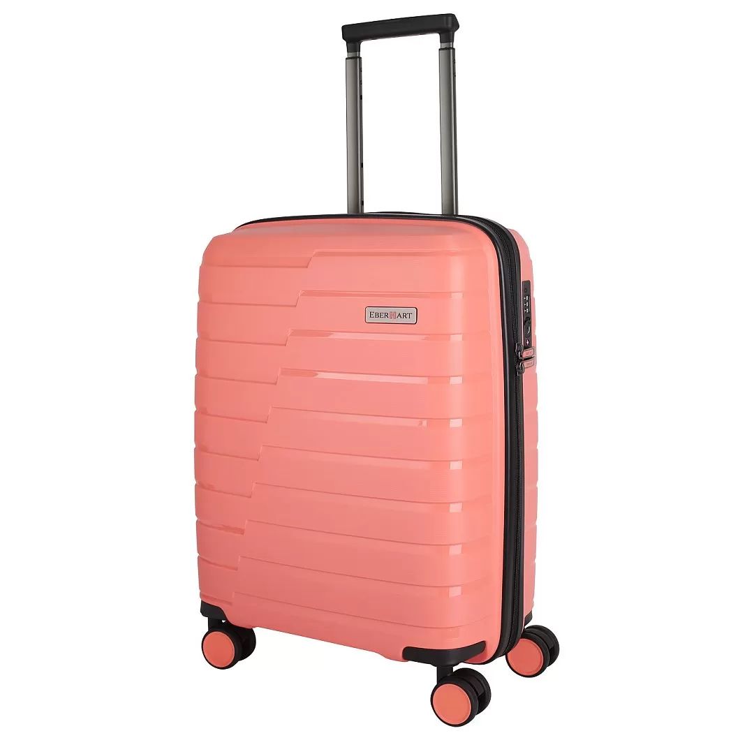 

Чемодан женский Eberhart Shift персиковый, р. S, Розовый, Shift