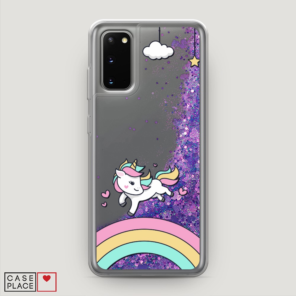 

Чехол Awog на Samsung Galaxy S20 "Единорог на радуге", Разноцветный, 29292-1
