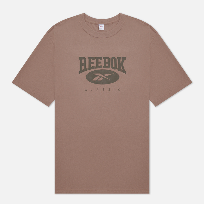 

Мужская футболка Reebok Archive Essentials Big Logo коричневый, Размер XL, Archive Essentials Big Logo
