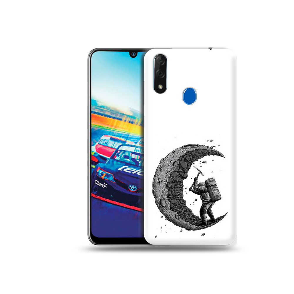

Чехол MyPads Tocco для ZTE Blade V10 камненная луна (PT136503.455.384), Прозрачный, Tocco