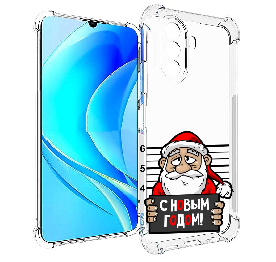 

Чехол MyPads ДМ с новым годом заключенный для Huawei Nova Y70 / Nova Y70 Plus, Прозрачный, Tocco