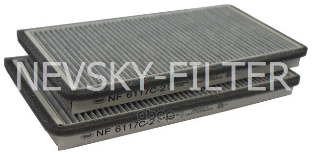 

Фильтр Салона Угольный (Комплект 2 Шт.) Bmw 5 Serie E60/61 07/03- NEVSKY FILTER nf6117c2