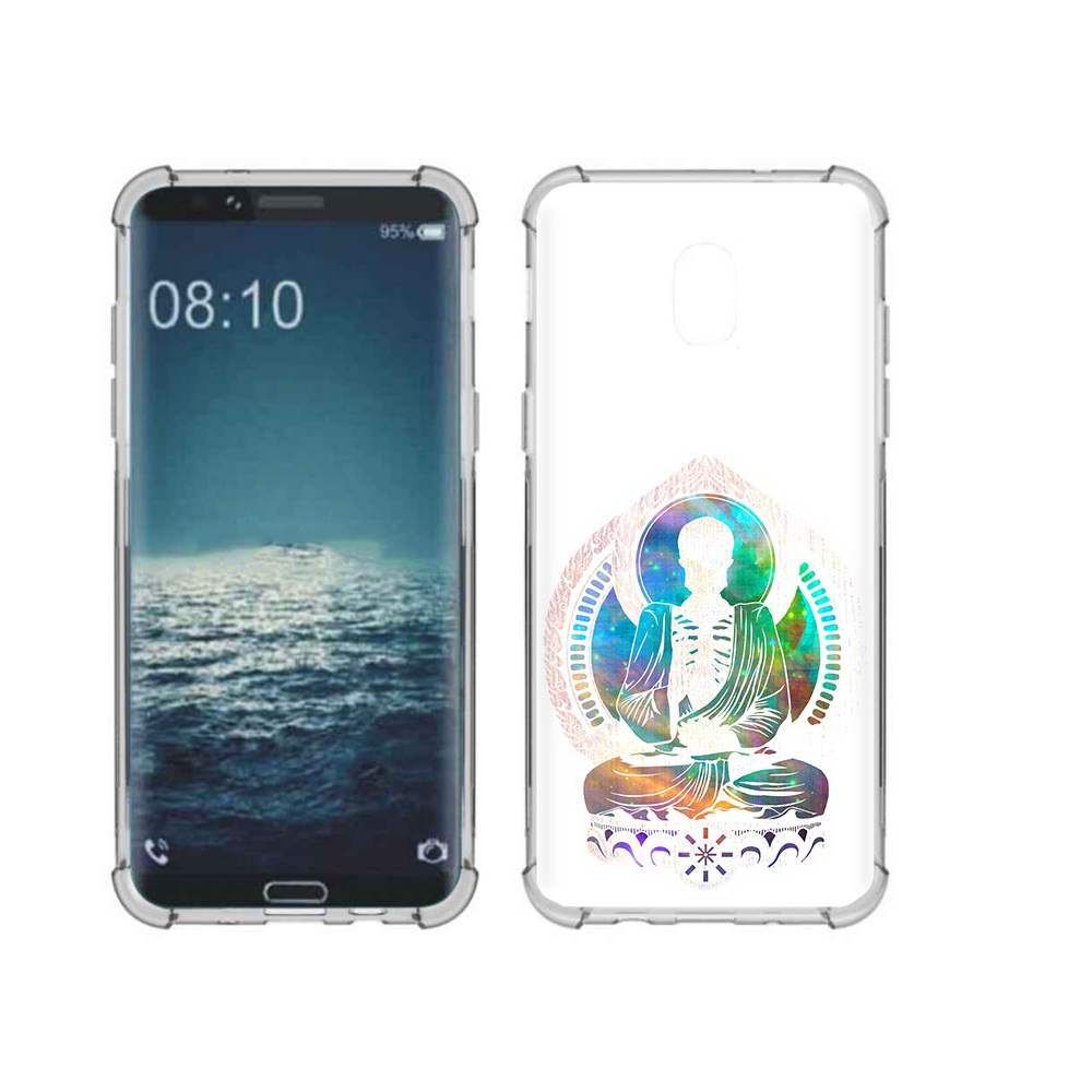 

Чехол MyPads Tocco для Samsung Galaxy J3 умный скелет (PT226926.574.653), Прозрачный, Tocco