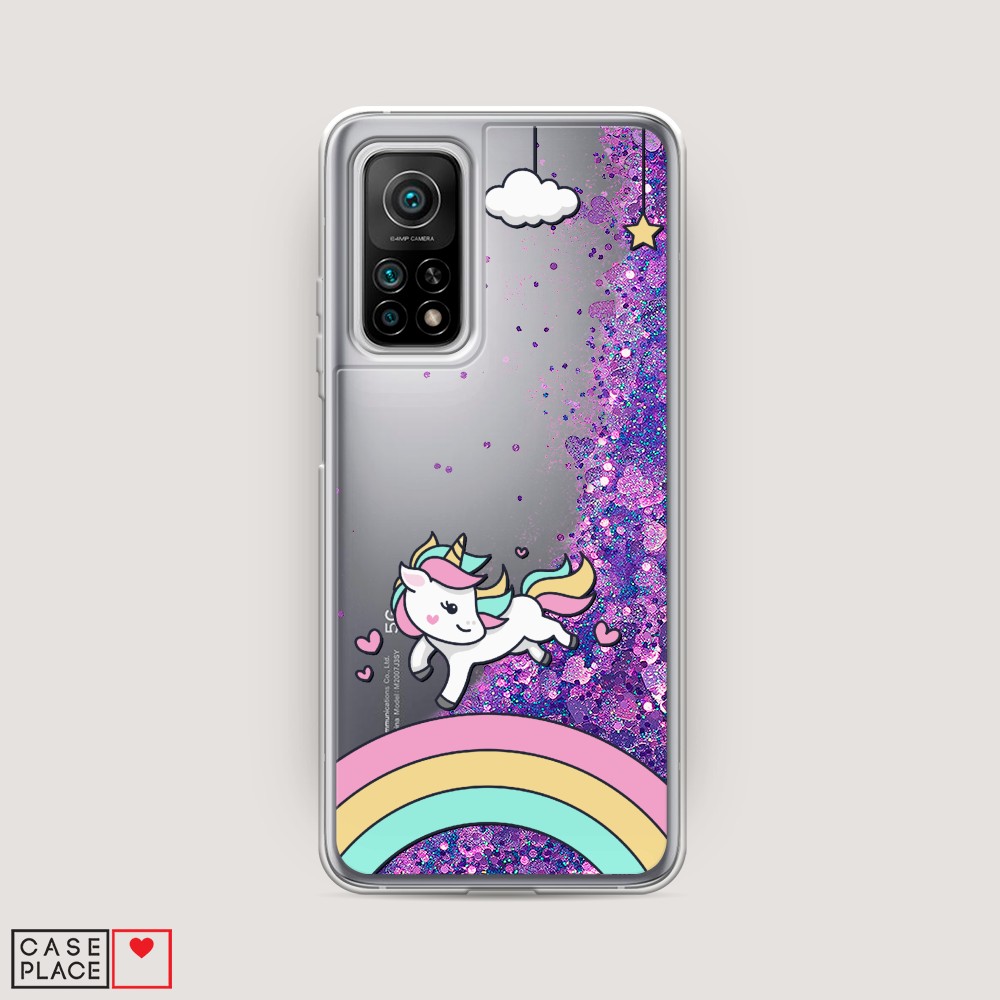 

Чехол Awog на Xiaomi Mi 10T "Единорог на радуге", Разноцветный, 39392-1