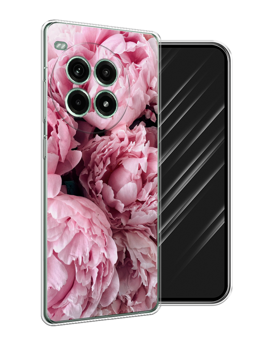 

Чехол Awog на OnePlus Ace 3 Pro "Нежные пионы", Розовый;черный;белый, 155150-1