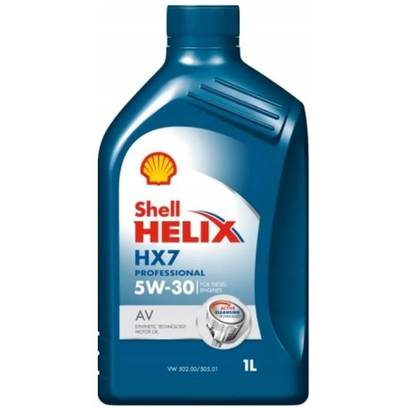 

Моторное масло Shell Helix Professional HX7 AV 5W30 1л