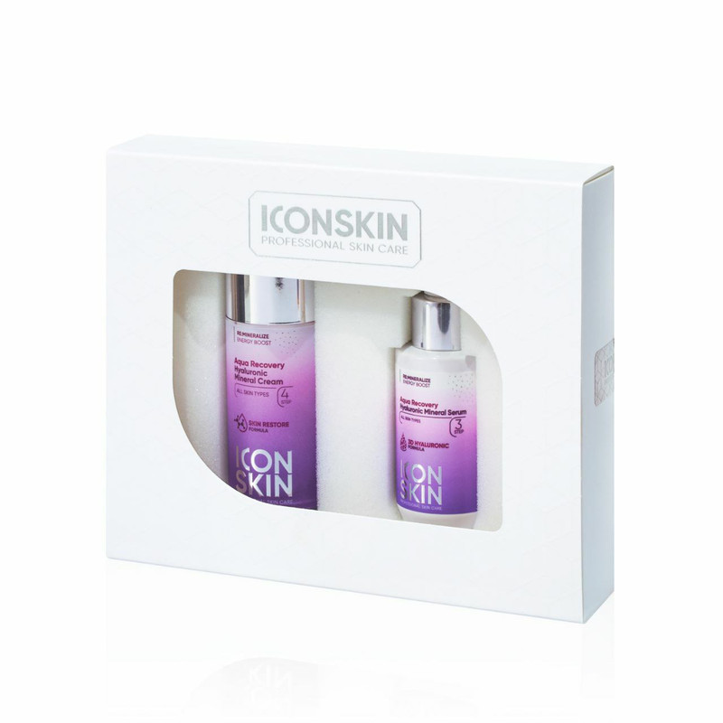 фото Набор косметики icon skin aqua recovery 3d для всех типов кожи